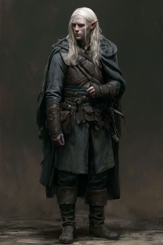 Trainer, Dark Elf, Man 3
