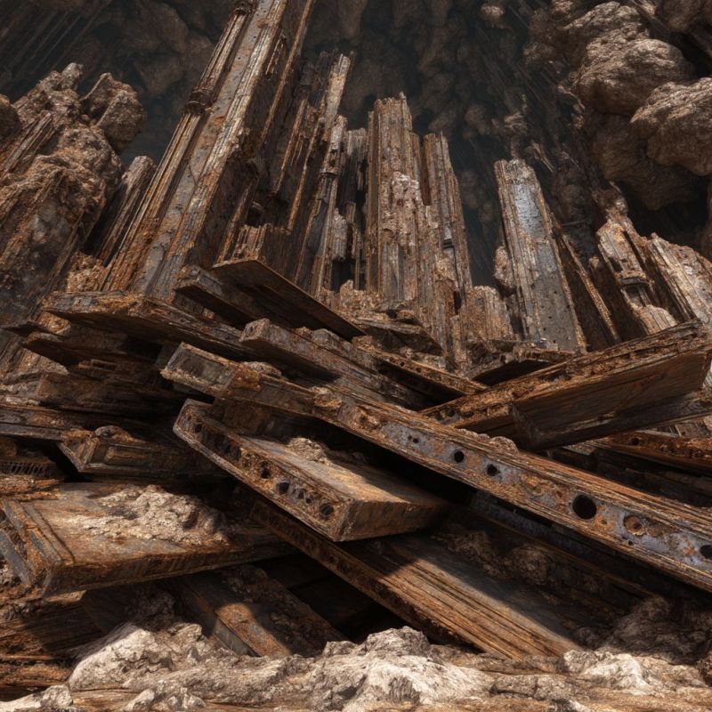 Rubble, Iron, Large 2