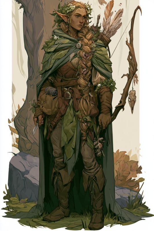 Trainer: Wood Elf, Woman 1