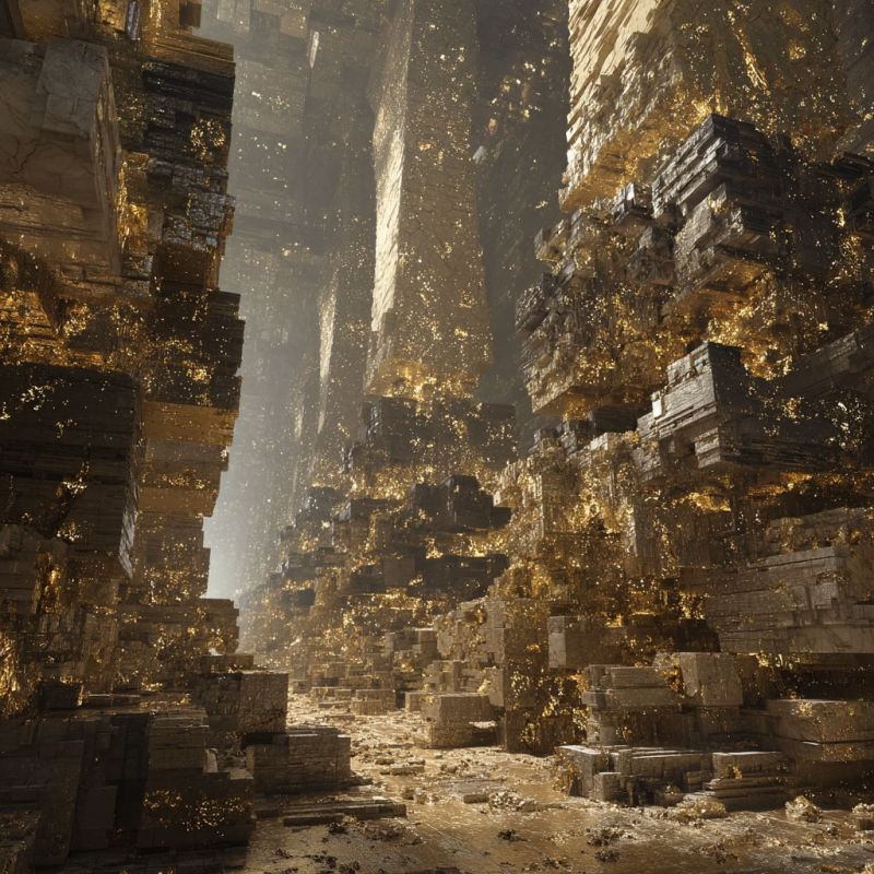 Rubble, Gold, Colossal 5