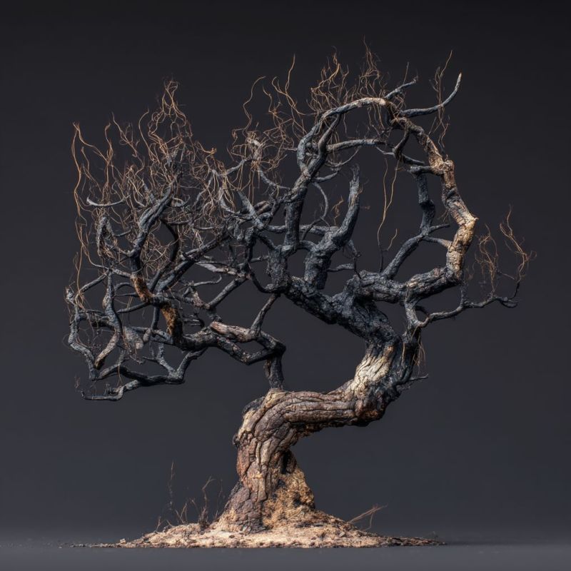 Charred Tree, Large 4