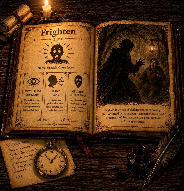 Skill Book: Frighten - Tier 1