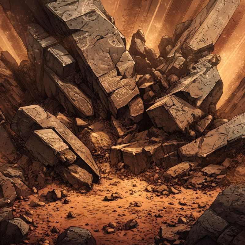 Rubble, Titanium, Large