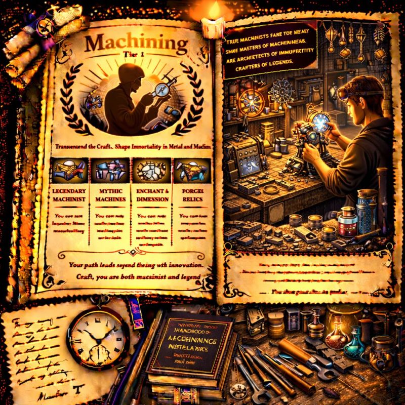 Skill Book: Machining - Tier 4