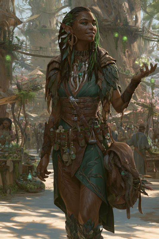 Merchant: Wood Elf, Woman 2