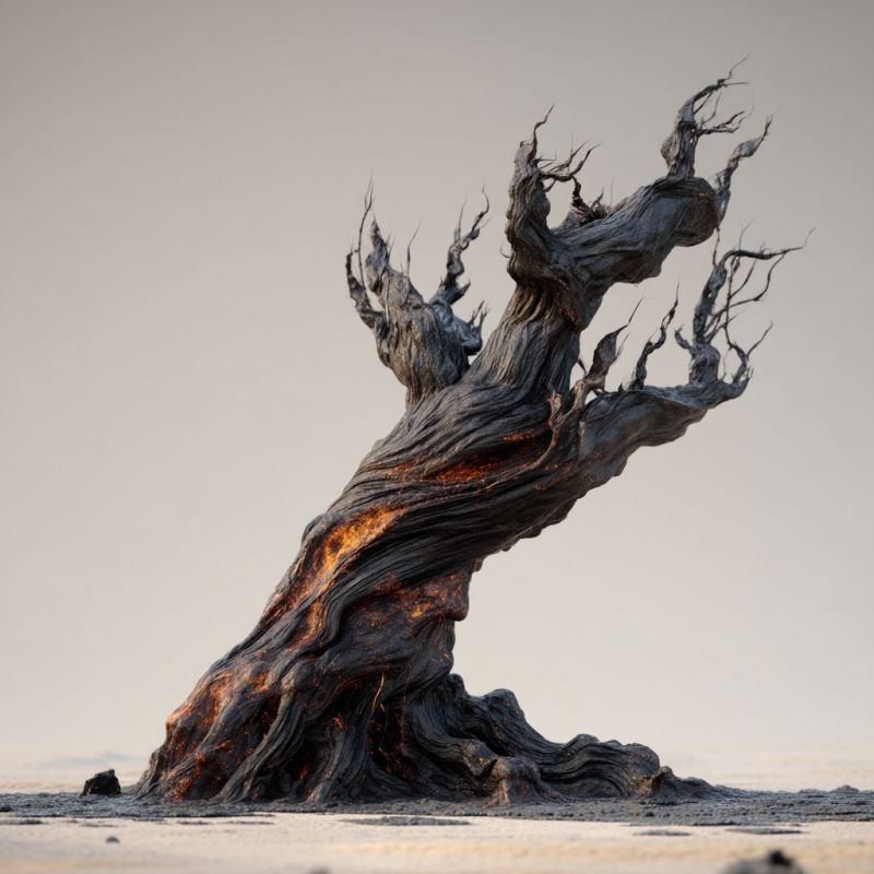 Charred Tree, Large 3