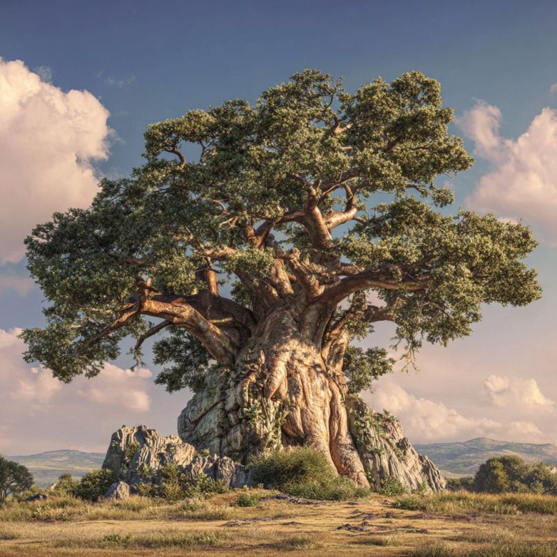 Baobab Tree, Large 4