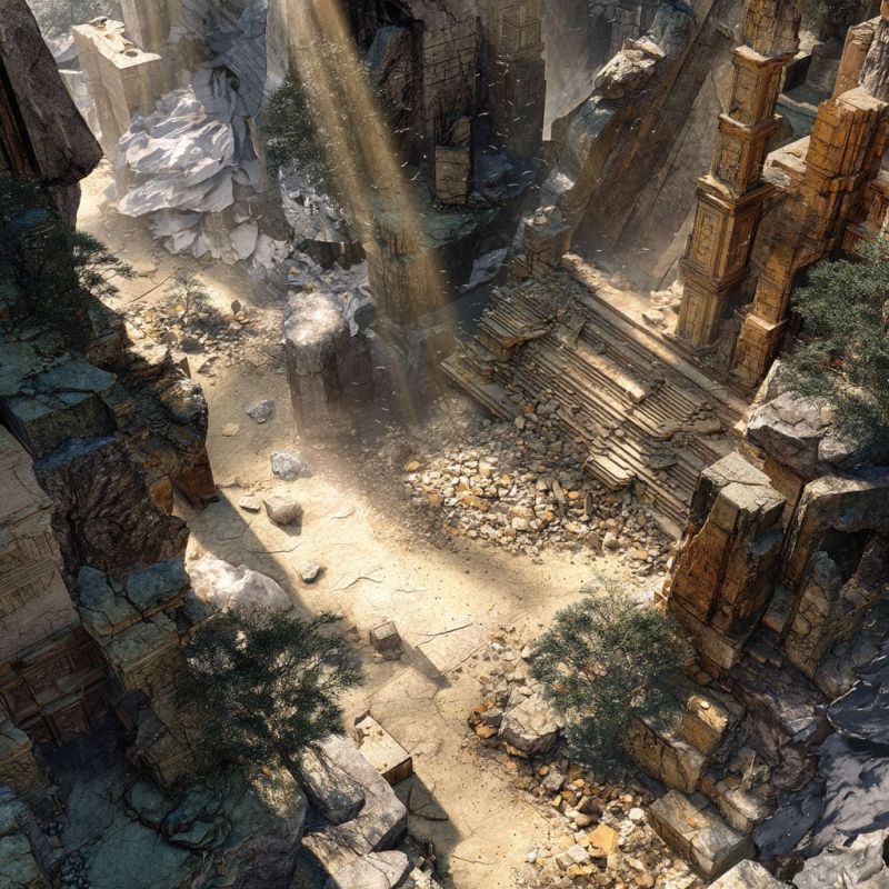 Rubble, Fiber, Titanic 3