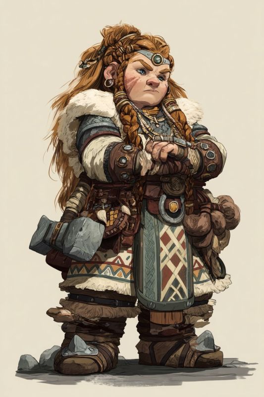 Trainer: Dwarf, Woman 3