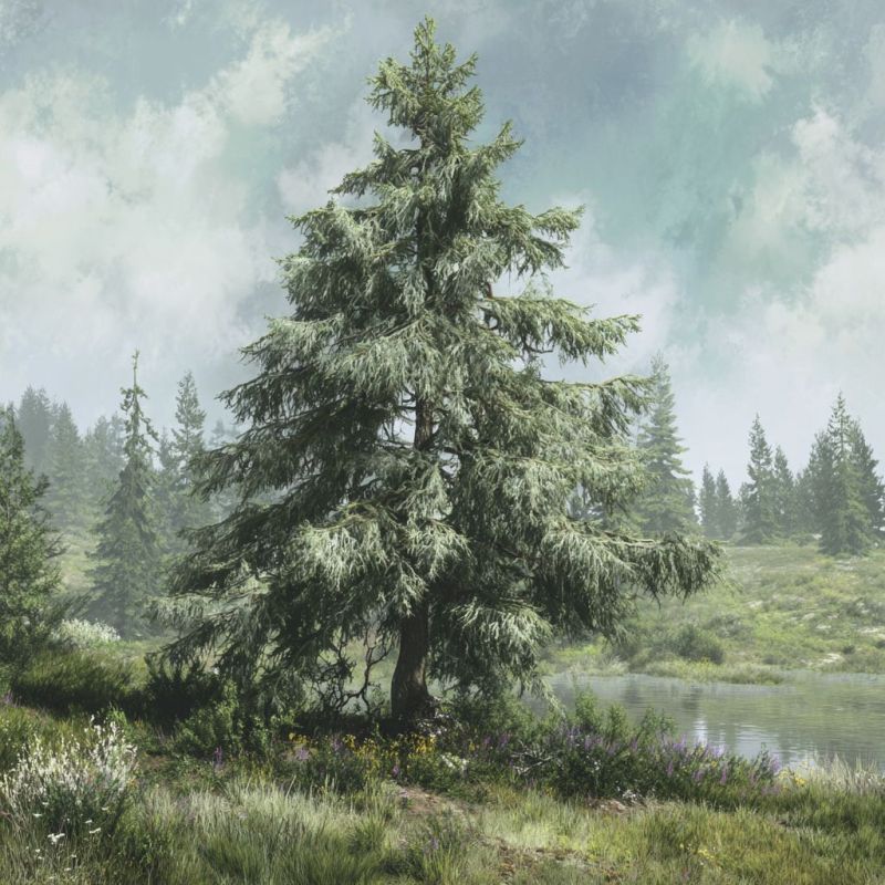 Spruce Tree, Large 2