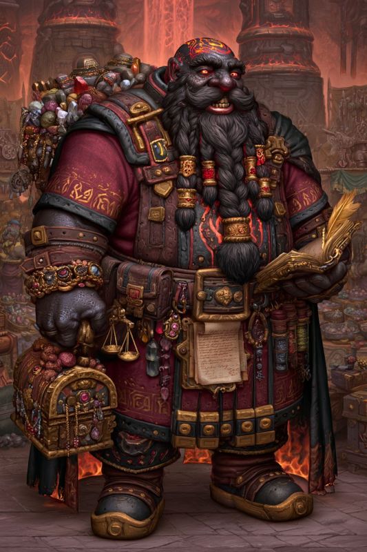 Merchant: Dark Dwarf, Man 7