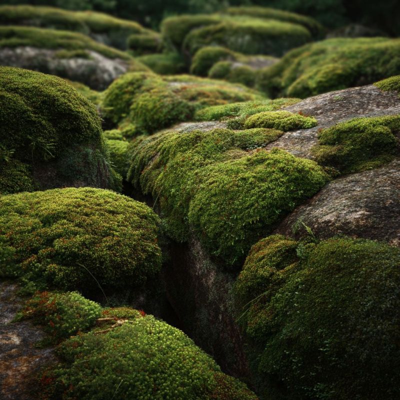 Large Verdant Moss Plant 3