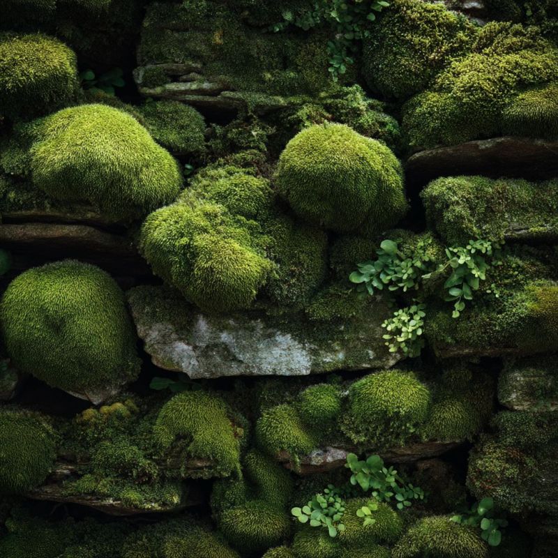 Large Verdant Moss Plant 2