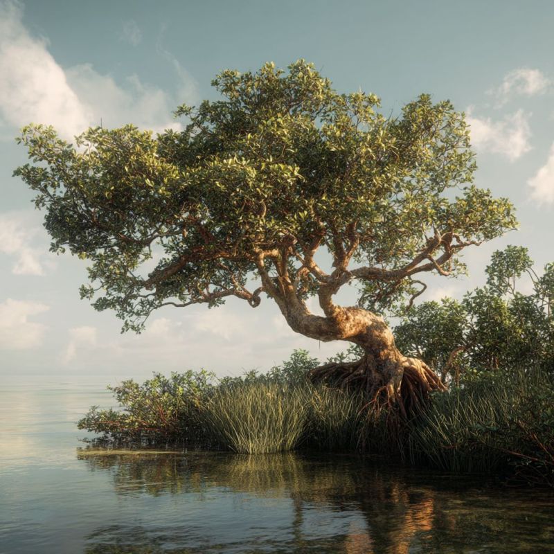 Mangrove Tree, Large 4