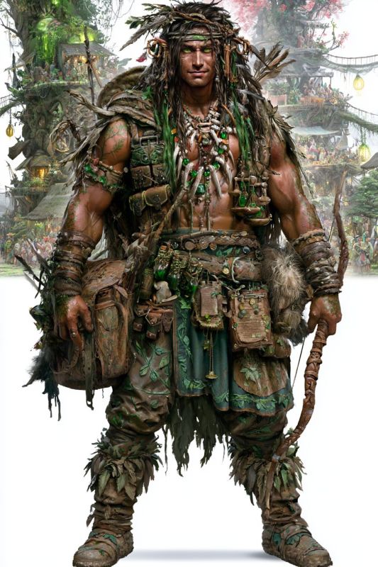 Merchant: Wood Elf, Man 3
