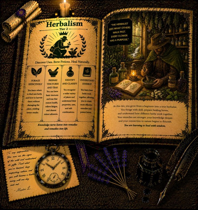 Skill Book: Herbalism - Tier 2