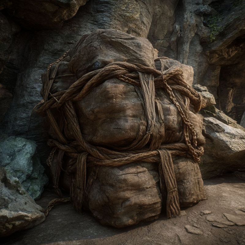 Rubble, Leather, Large