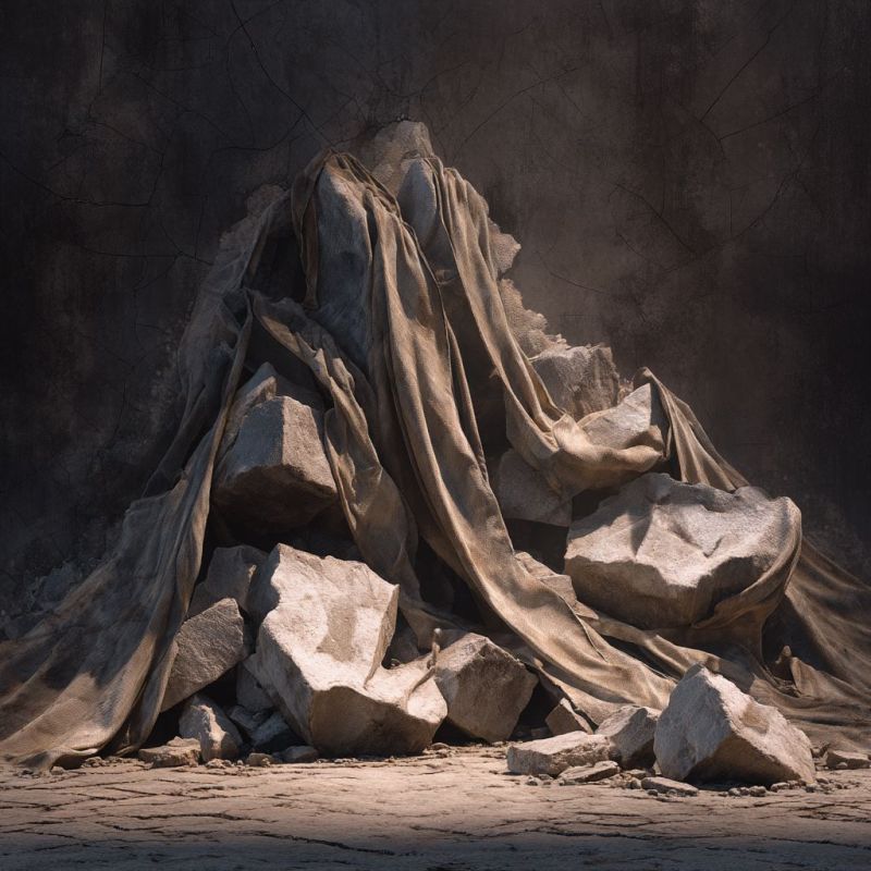 Rubble, Cloth, Large 2