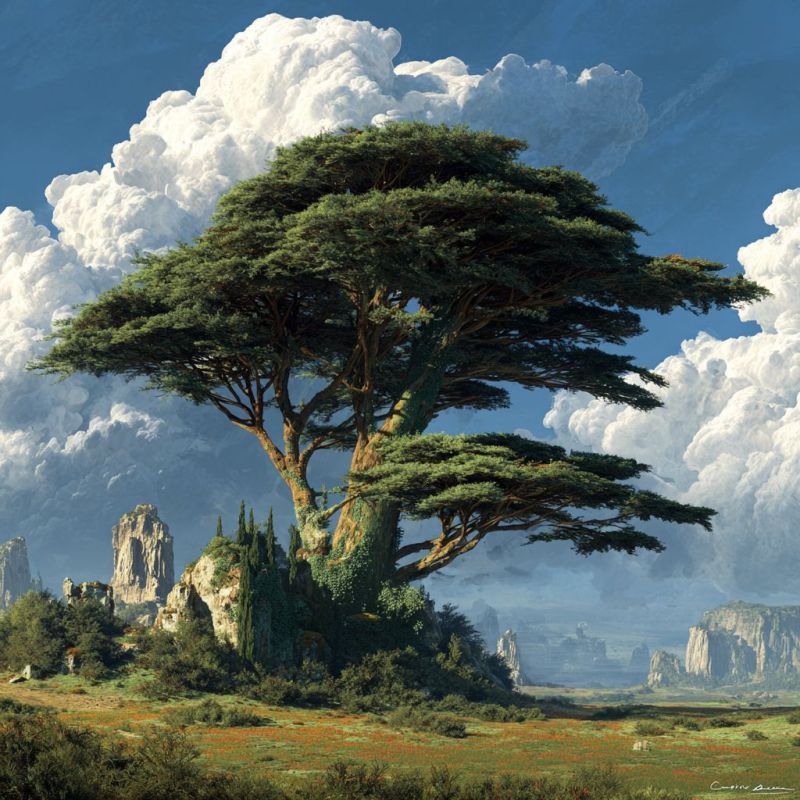 Cypress Tree, Medium