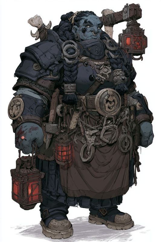 Merchant: Dark Dwarf, Woman 5