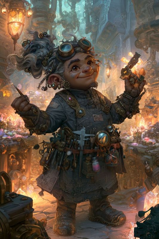 Trainer: Rock Gnome, Woman 8
