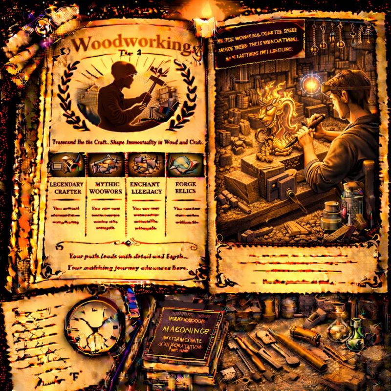 Skill Book: Woodworking - Tier 4