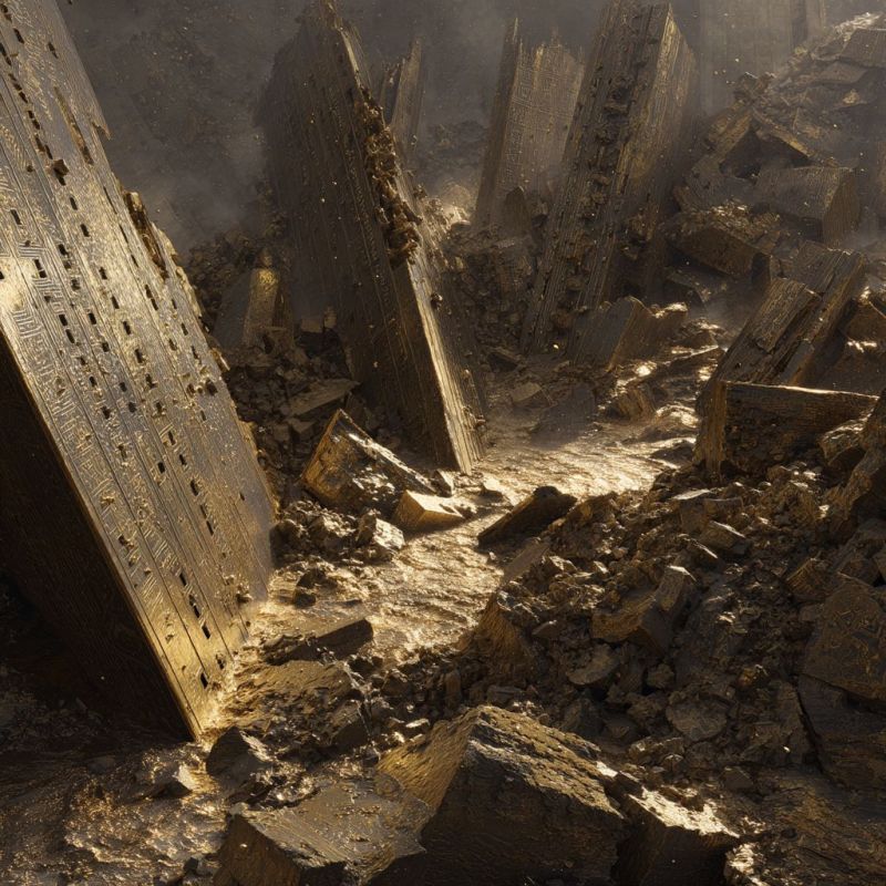 Rubble, Bronze, Titanic 4