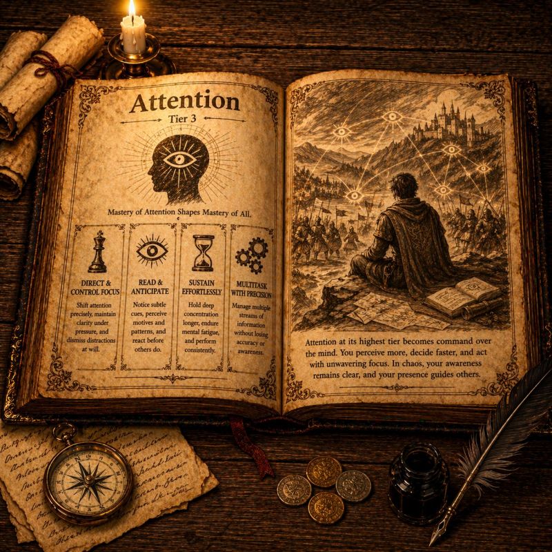 Skill Book: Attention - Tier 3