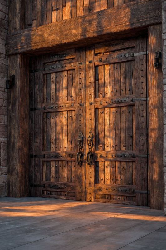 Door, Large, Wooden 4