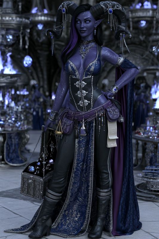 Merchant: Devilfolk, Woman