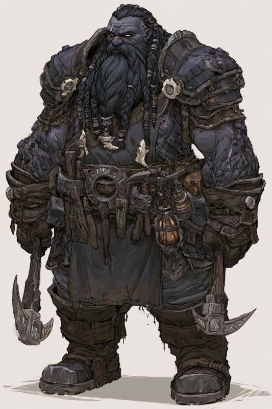 Merchant: Dark Dwarf, Man 5