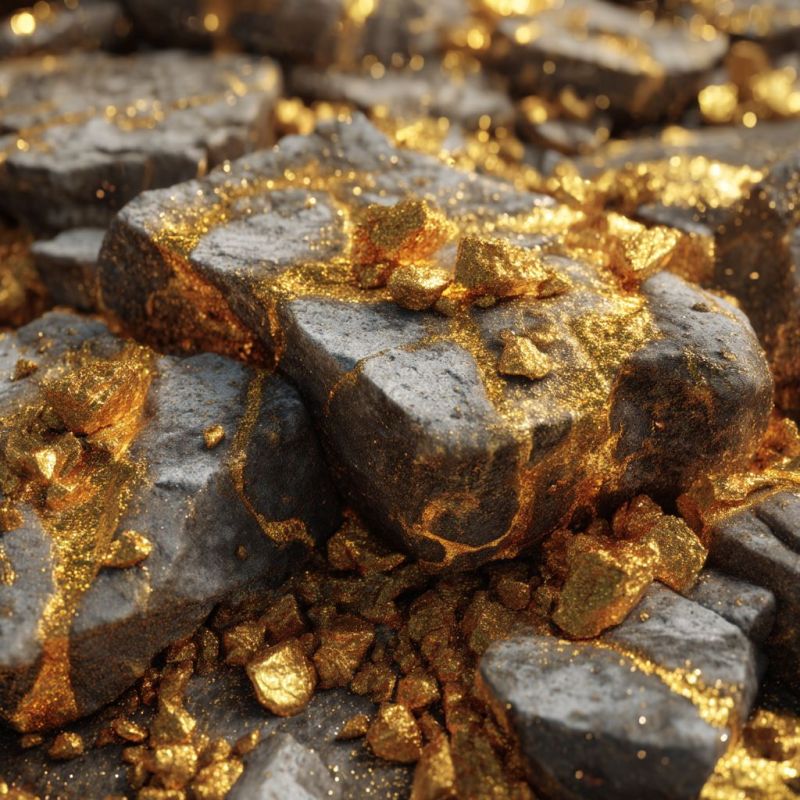 Rubble, Gold, Large
