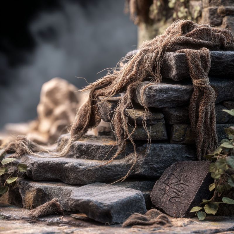 Rubble, Cloth, Medium 2