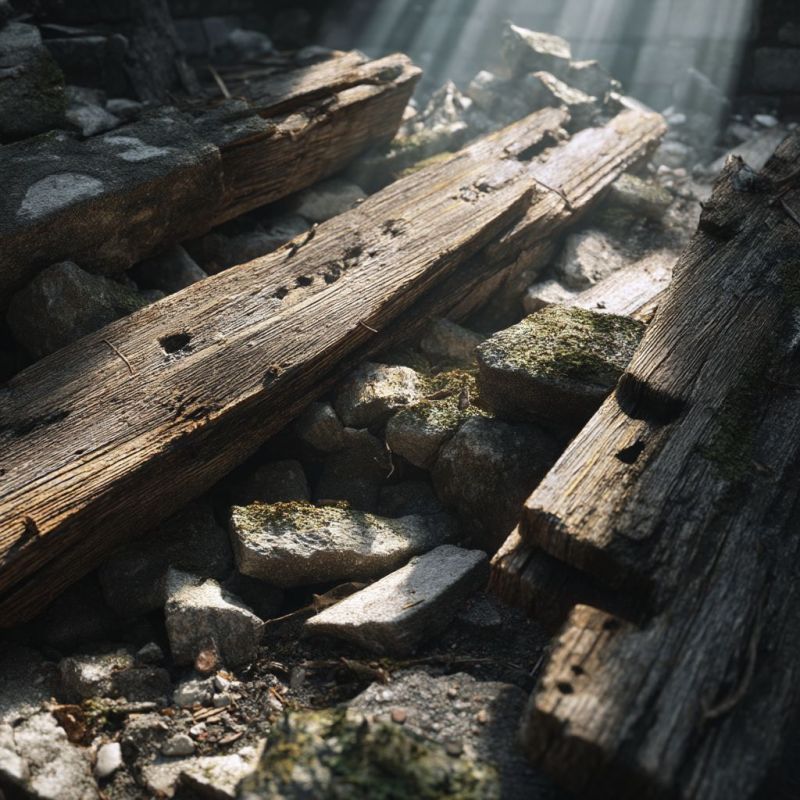 Rubble, Wood, Medium 5