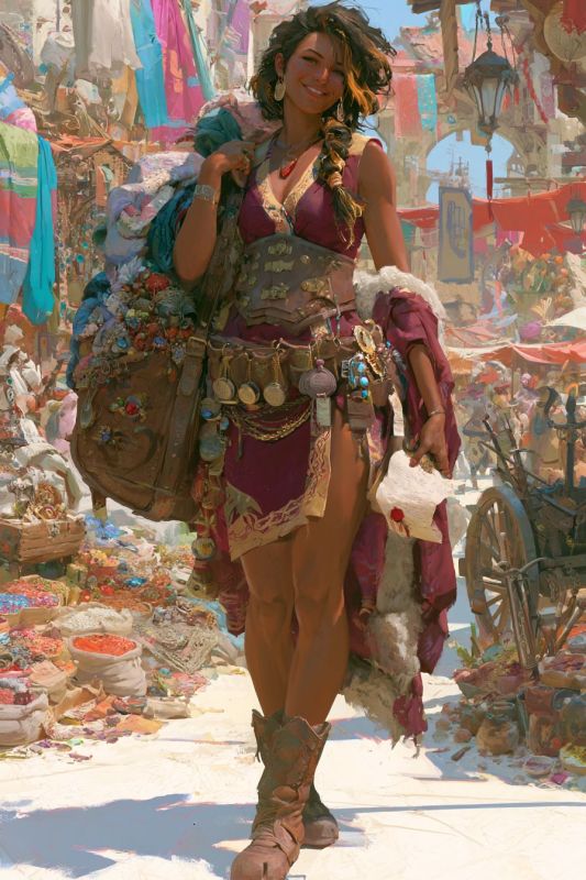 Merchant: Human, Woman 3