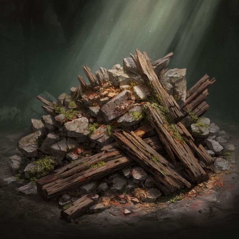 Rubble, Wood, Small 2