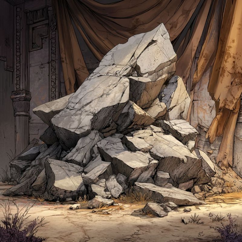 Rubble, Cloth, Large 4