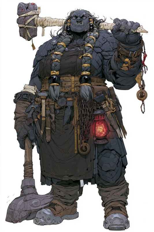 Merchant: Dark Dwarf, Woman 4