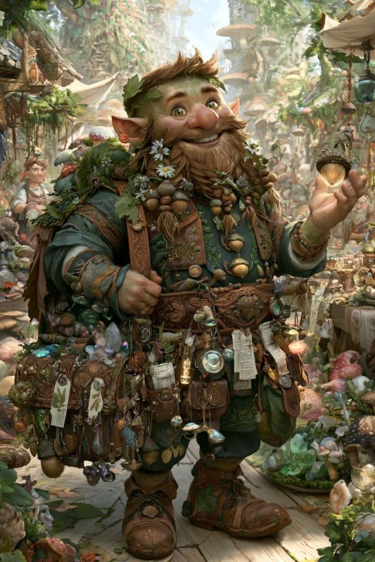 Merchant: Forest Gnome, Man 3