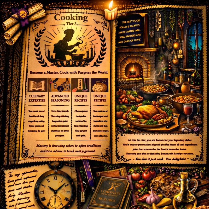 Skill Book: Cooking - Tier 3