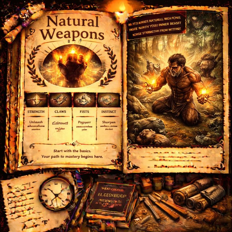 Skill Book: Natural Weapons - Tier 1