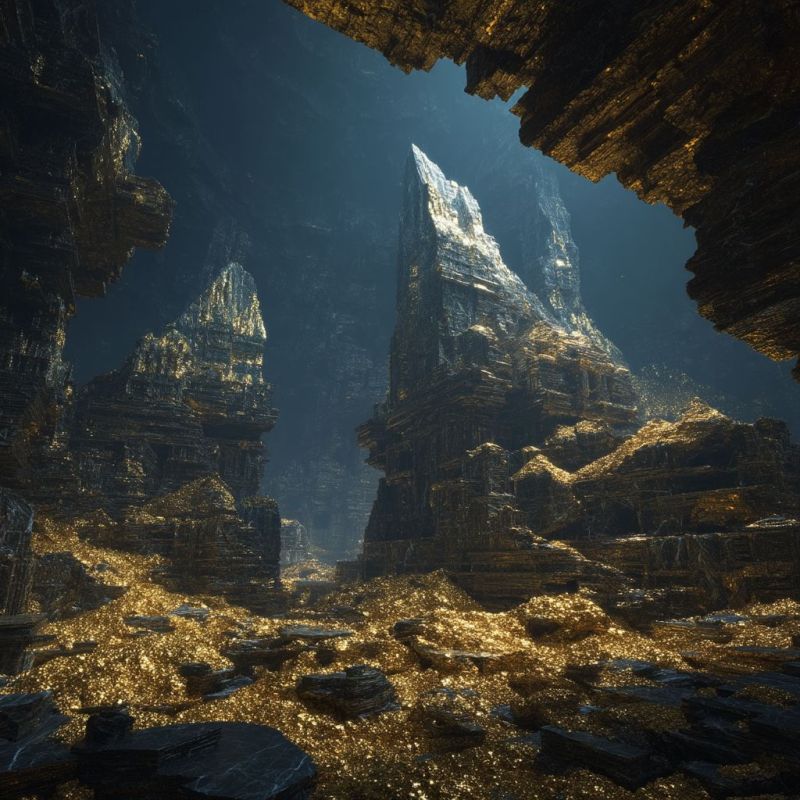 Rubble, Gold, Colossal 2