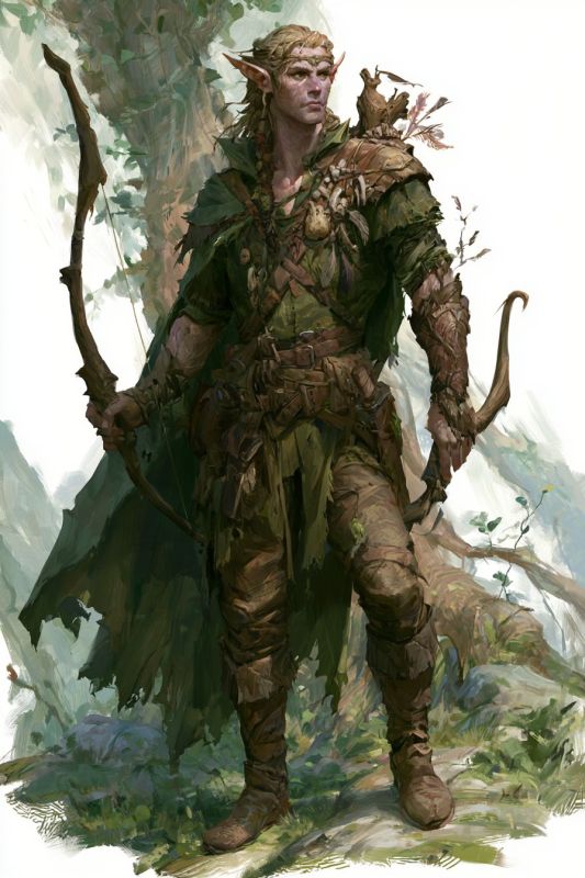 Trainer: Wood Elf, Man 4