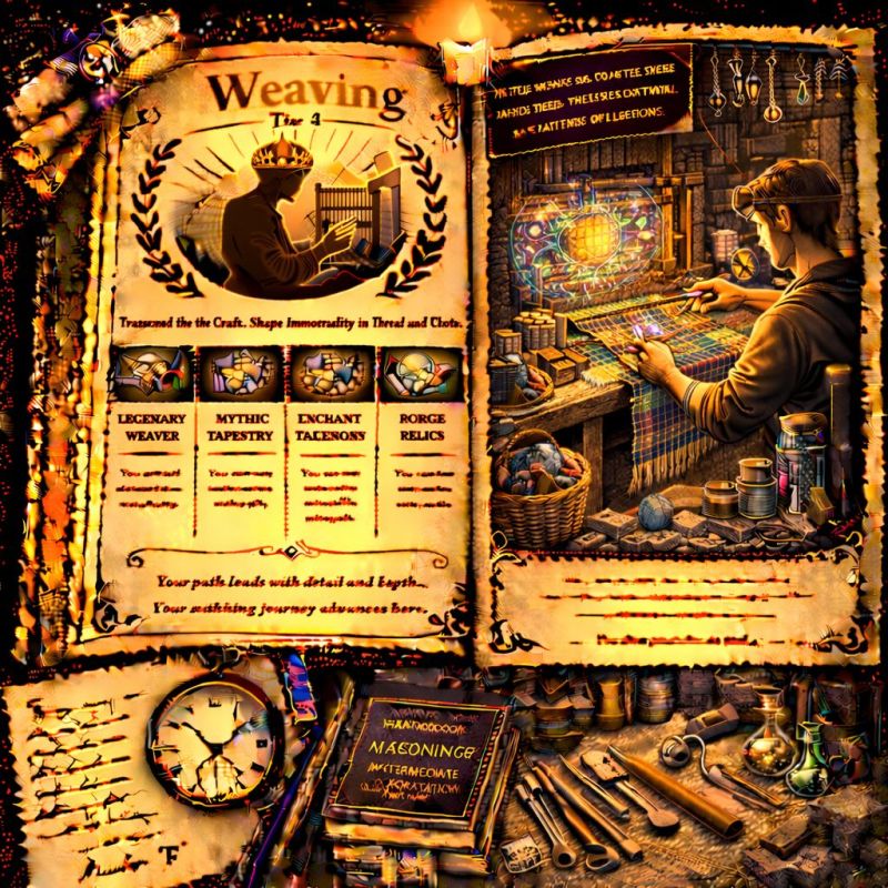 Skill Book: Weaving - Tier 4