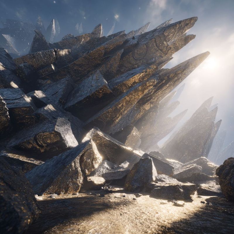 Rubble, Titanium, Large 4