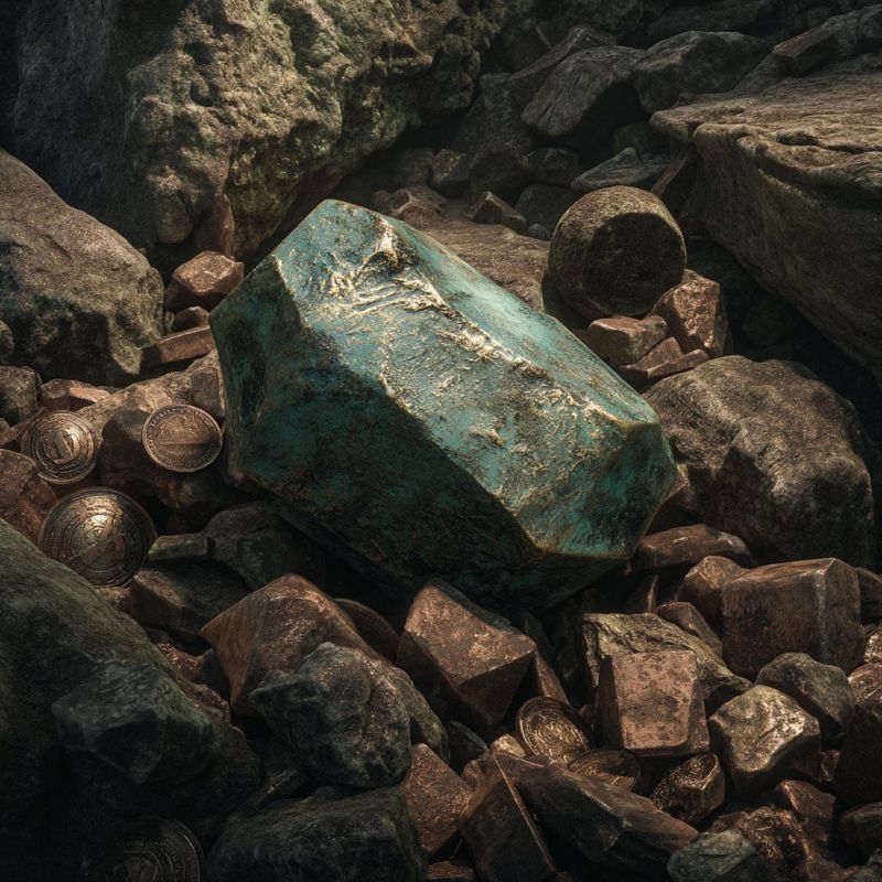 Rubble, Brass, Medium 4