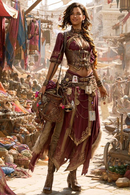 Merchant: Human, Woman