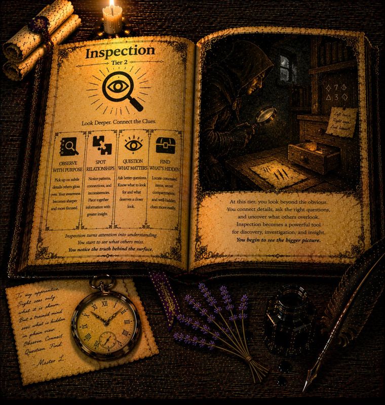 Skill Book: Inspection - Tier 2