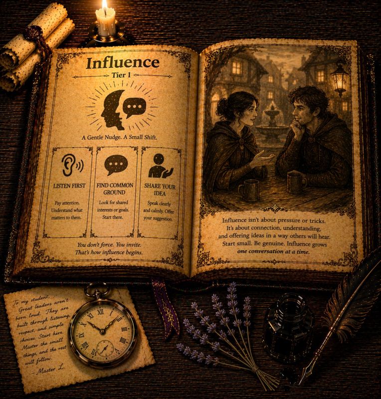 Skill Book: Influence - Tier 1