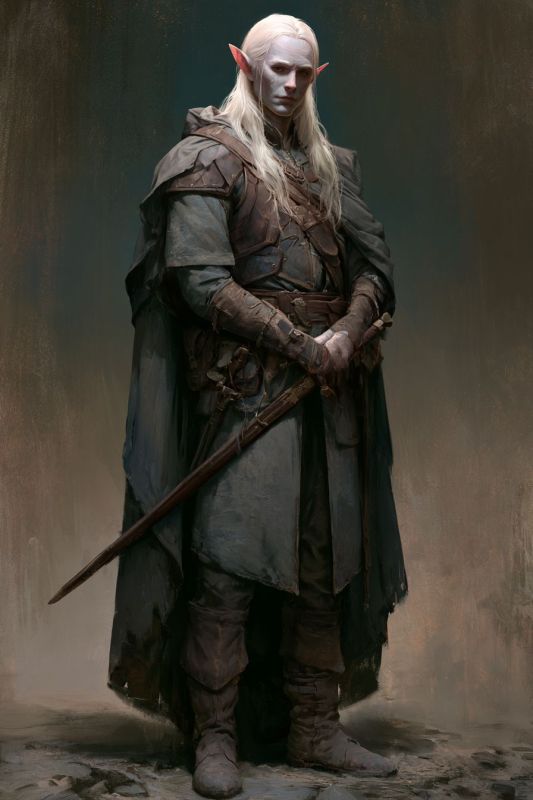 Trainer, Dark Elf, Man 2